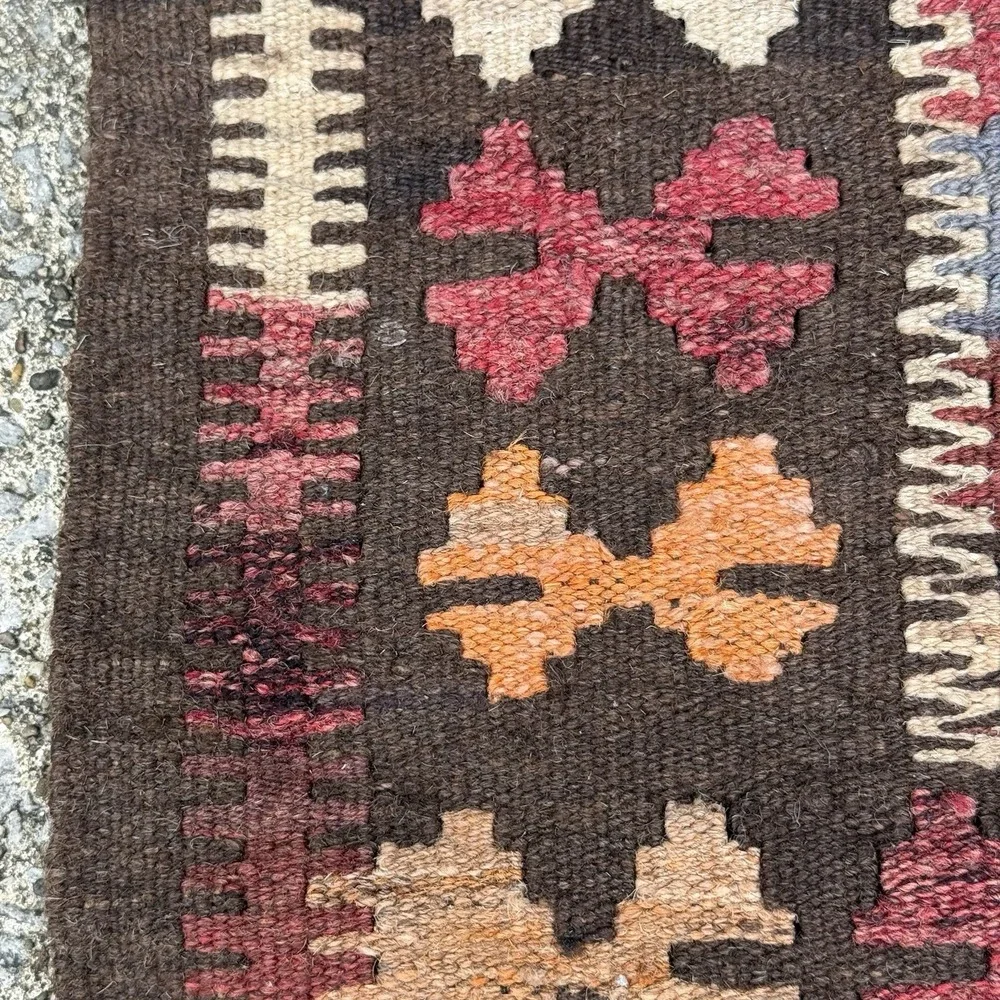 Vintage Kilim 26x22.5